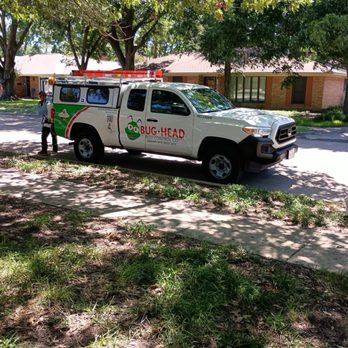 Bug Head Pest Control - Truck - Pest Control Near Me - Richardson, Texas Bug Head Pest Control - Truck - Pest Control Near Me - Richardson, Texas