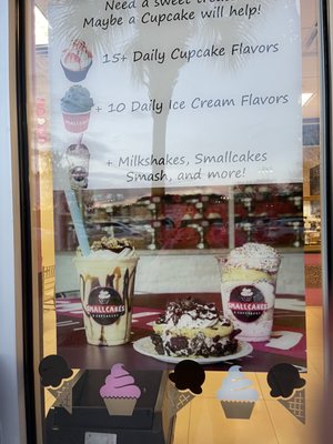 Photo of Smallcakes Cupcakery and Creamery - Jacksonville, FL, US. menu