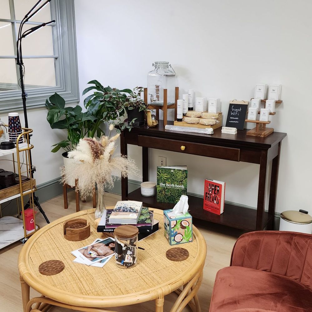 Bare Roots Esthetics - Beverage area - Sugaring Near Me - Yorktown, Virginia