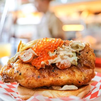 Found Oyster - Fishwich a special for the day - Seafood Near Me - Los Angeles, California Found Oyster - Fishwich a special for the day - Seafood Near Me - Los Angeles, California