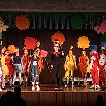 Matheson Communications - Filming the Cat in the Hat school musical at St Rafael Catholic School in Rockville, Maryland - Videographers Near Me Matheson Communications - Filming the Cat in the Hat school musical at St Rafael Catholic School in Rockville, Maryland - Videographers Near Me