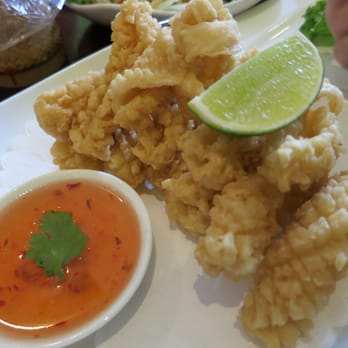 Ayada Thai - Fried Calamari ($8) - Thai Near Me - Elmhurst, New York Ayada Thai - Fried Calamari ($8) - Thai Near Me - Elmhurst, New York