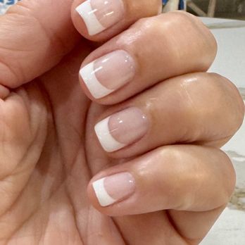 SPA & CO Nails & Wine Bar - Freshly done French gel mani - Nail Salons Near Me - La Mesa, California SPA & CO Nails & Wine Bar - Freshly done French gel mani - Nail Salons Near Me - La Mesa, California
