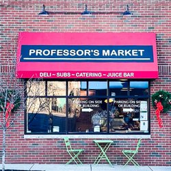 Professor's Market - Outside of our building.