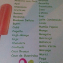 Delícias do Cerrado - Sabores dos picoles