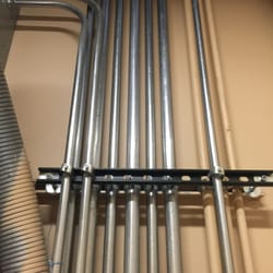 Reliant Electrical - Conduit layout at commercial facility Naperville IL.
