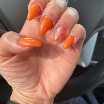 Texas Nail Bar - Beautiful fall color and design - Nail Salons Near Me - Euless, Texas Texas Nail Bar - Beautiful fall color and design - Nail Salons Near Me - Euless, Texas