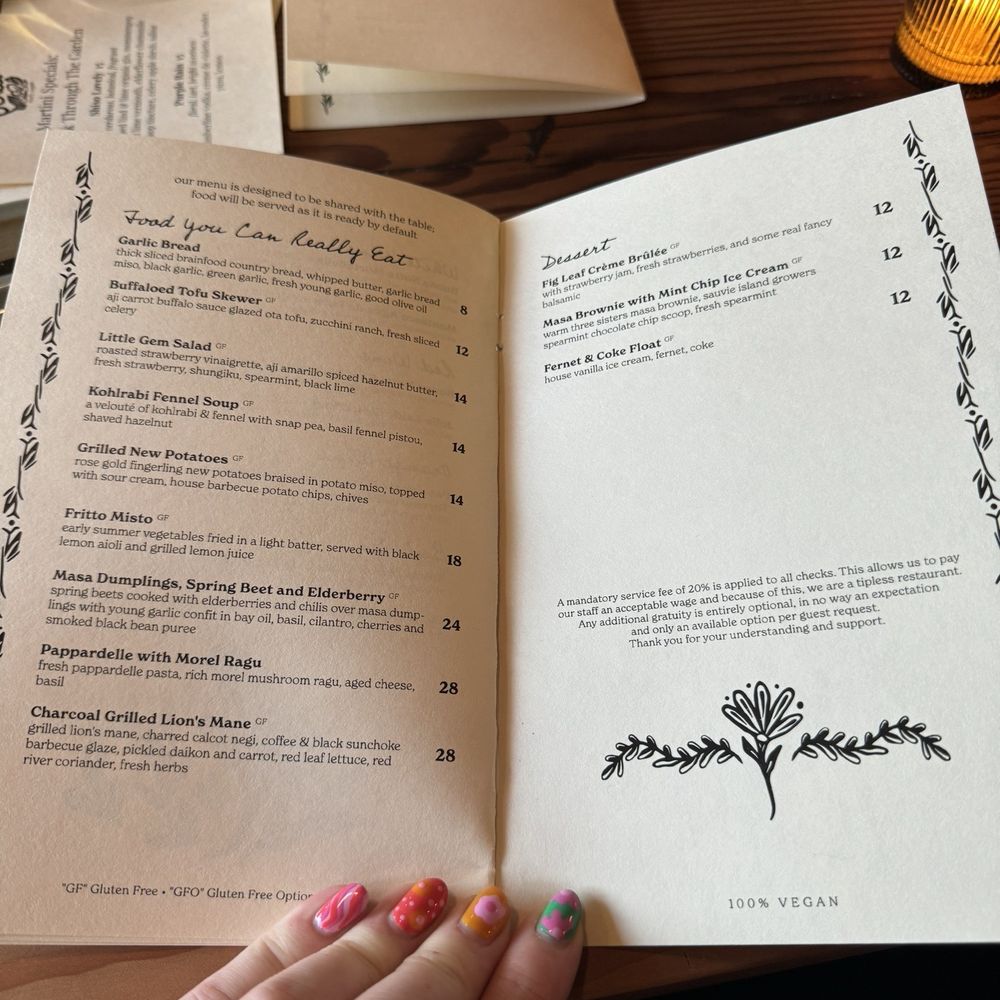 Feral - Menu - Vegan Near Me - Portland, Oregon Feral - Menu - Vegan Near Me - Portland, Oregon