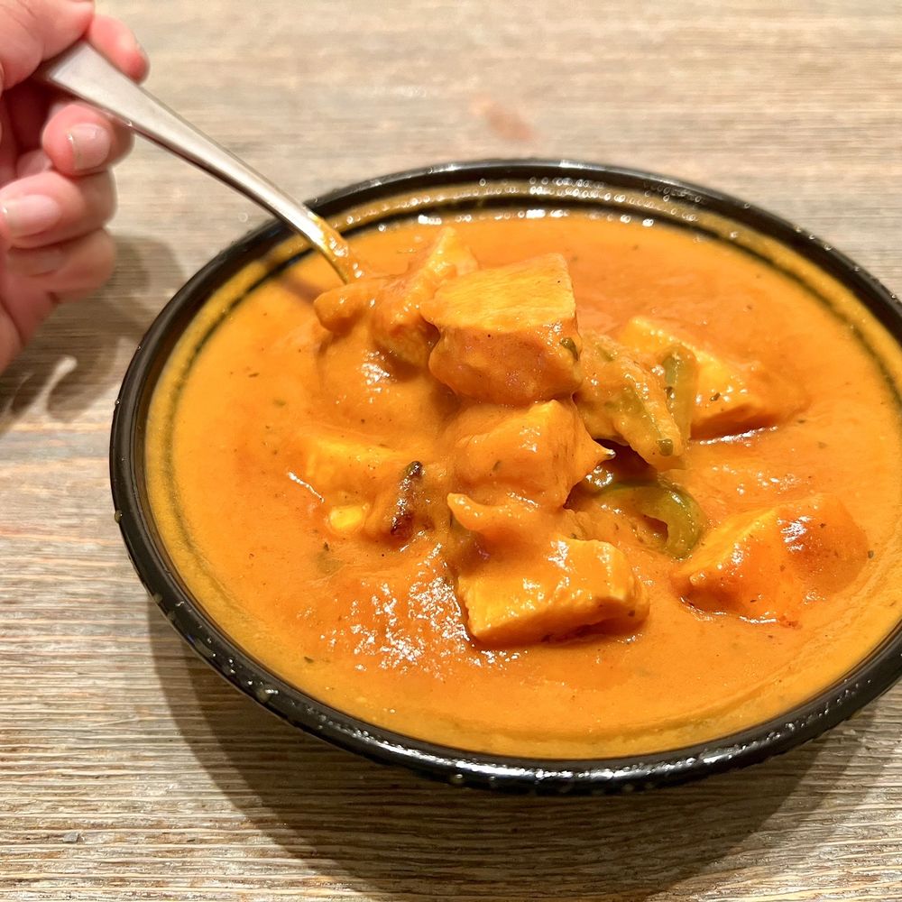 Everest Cuisine - Chicken Tikka Masala. Chicken is slightly firm, but still very good. The masala sauce has a sweet and earthy flavor with layers of spicing. - Indian Near Me - Mission Viejo, California Everest Cuisine - Chicken Tikka Masala. Chicken is slightly firm, but still very good. The masala sauce has a sweet and earthy flavor with layers of spicing. - Indian Near Me - Mission Viejo, California
