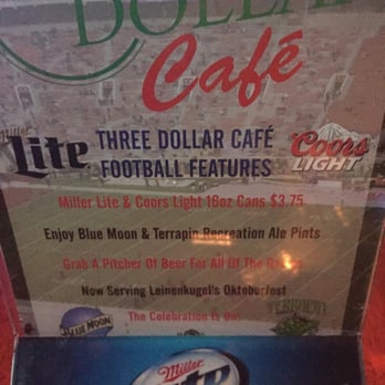 Three Dollar Cafe - Miller lite and Coors Lite 16 oz $3.75 - American Near Me - Sandy Springs, Georgia Three Dollar Cafe - Miller lite and Coors Lite 16 oz $3.75 - American Near Me - Sandy Springs, Georgia