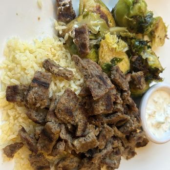 Canal Street Grille - Greek rice bowl with lamb - Greek Near Me - Yardley, Pennsylvania Canal Street Grille - Greek rice bowl with lamb - Greek Near Me - Yardley, Pennsylvania