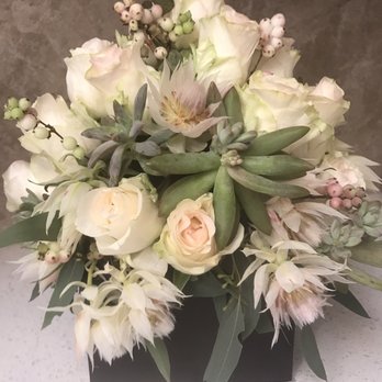 Petals and Blooms - Love this all white everthang arrangement.. with hints of light pink and succulents! - Florists Near Me - Capistrano Beach, California Petals and Blooms - Love this all white everthang arrangement.. with hints of light pink and succulents! - Florists Near Me - Capistrano Beach, California
