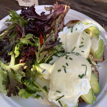 Asters Cafe and Bakery - Eggs Benedict with avocado - Breakfast & Brunch Near Me - Marfa, Texas Asters Cafe and Bakery - Eggs Benedict with avocado - Breakfast & Brunch Near Me - Marfa, Texas