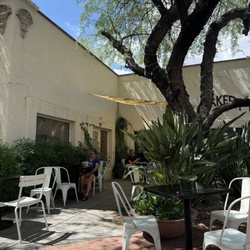 Some of the patio area !