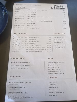 Menu photo 4 Lettuce & Tomato North Miami Beach, FL