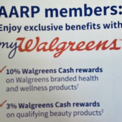 Walgreens - Information for us Whippersnappers over 50 some savings at Walgreens with AARP