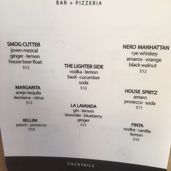 Taglio OTR - Drink menu - Pizza Near Me - Cincinnati, Ohio Taglio OTR - Drink menu - Pizza Near Me - Cincinnati, Ohio