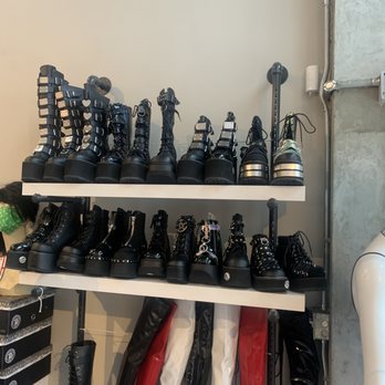 Model Express - Demonia boots. So many Demonias avaiable. - Shoe Stores Near Me - Vancouver, British Columbia Model Express - Demonia boots. So many Demonias avaiable. - Shoe Stores Near Me - Vancouver, British Columbia