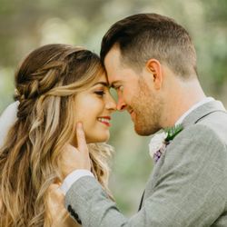 Maines Salon - Side view of my wedding hair