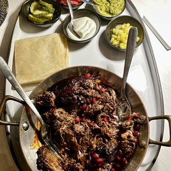 Byblos Miami - Roasted Lamb Shoulder (super tender and tasty) - Mediterranean Near Me - Miami Beach, Florida Byblos Miami - Roasted Lamb Shoulder (super tender and tasty) - Mediterranean Near Me - Miami Beach, Florida