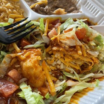 Maria's Ricos Tacos - Cheese enchilada - Breakfast & Brunch Near Me - Inglewood, California