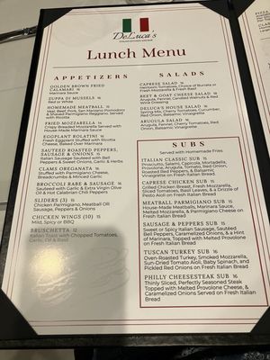Menu photo 7 DeLuca's Italian Kitchen & Bar Boynton Beach, FL Menu photo 7 DeLuca's Italian Kitchen & Bar Boynton Beach, FL