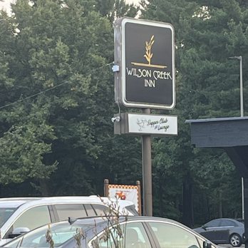 Wilson Creek inn - Outside signage - American Near Me - Menomonie, Wisconsin Wilson Creek inn - Outside signage - American Near Me - Menomonie, Wisconsin