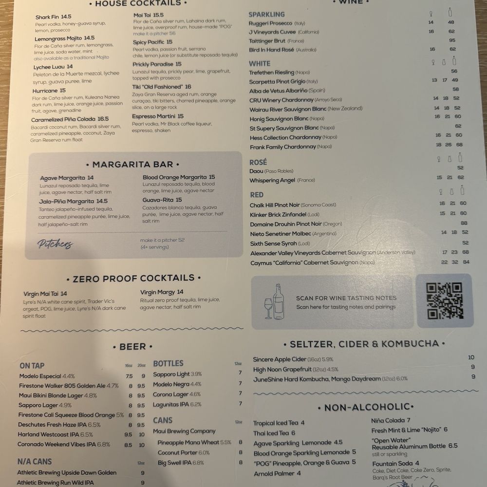 Pacific Catch - DRINKS MENU as of JUNE 2026 - Seafood Near Me - Brea, California Pacific Catch - DRINKS MENU as of JUNE 2026 - Seafood Near Me - Brea, California