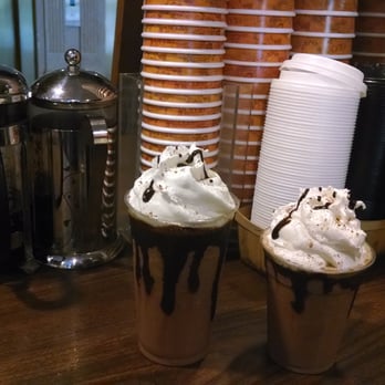 The Copper Moon - Blended coffee drinks:
*no mixes or additives
* made from "Cleveland Toddy" a method of cold-brewed coffee
* homemade whipcre - Coffee & Tea Near Me - Cleveland, Ohio The Copper Moon - Blended coffee drinks:
*no mixes or additives
* made from "Cleveland Toddy" a method of cold-brewed coffee
* homemade whipcre - Coffee & Tea Near Me - Cleveland, Ohio