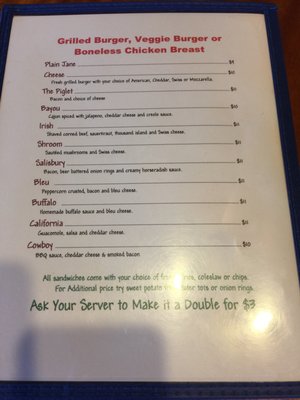 Menu photo 1 Paddlers Pub Salisbury, VT Menu photo 1 Paddlers Pub Salisbury, VT