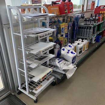 bp - shelves of cleaning products in a store - Gas Stations Near Me - Hudsonville, Michigan