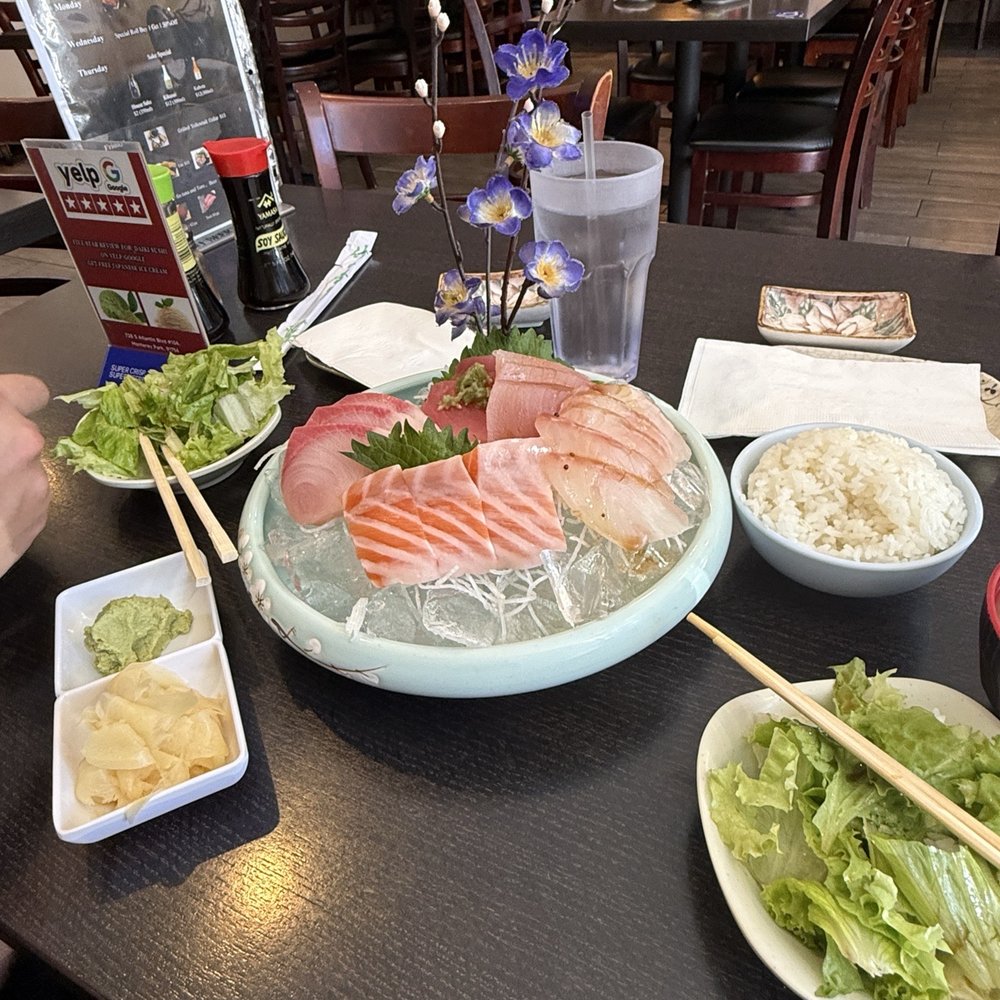 this is the Sashimi for 1 this is the Sashimi for 1