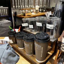 Roast’d Coffee - Jersey City - Coffee sizes