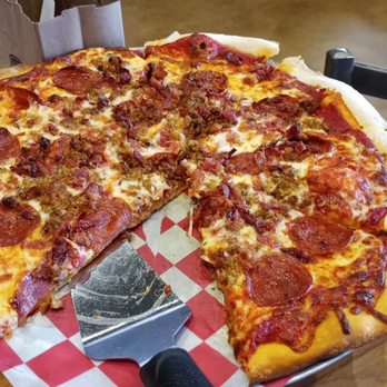 Toppling Goliath Brewing - $18 Meat Lover's Pizza - Breweries Near Me - Decorah, Iowa Toppling Goliath Brewing - $18 Meat Lover's Pizza - Breweries Near Me - Decorah, Iowa