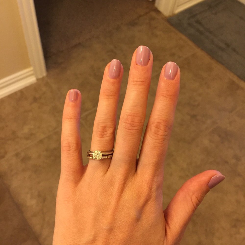 Sweet Nails and Spa - Here's my neutral color. My pinky nail is shorter because it broke the morning before the manicure, not the technician's fault. - Waxing Near Me - Buda, Texas
