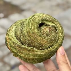 Radio Bakery - Matcha Mango Morning Bun.