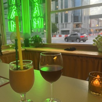 Tam Tam - Spiked Viet Iced Coffee and Feints, chilled red - Vietnamese Near Me - Miami, Florida Tam Tam - Spiked Viet Iced Coffee and Feints, chilled red - Vietnamese Near Me - Miami, Florida