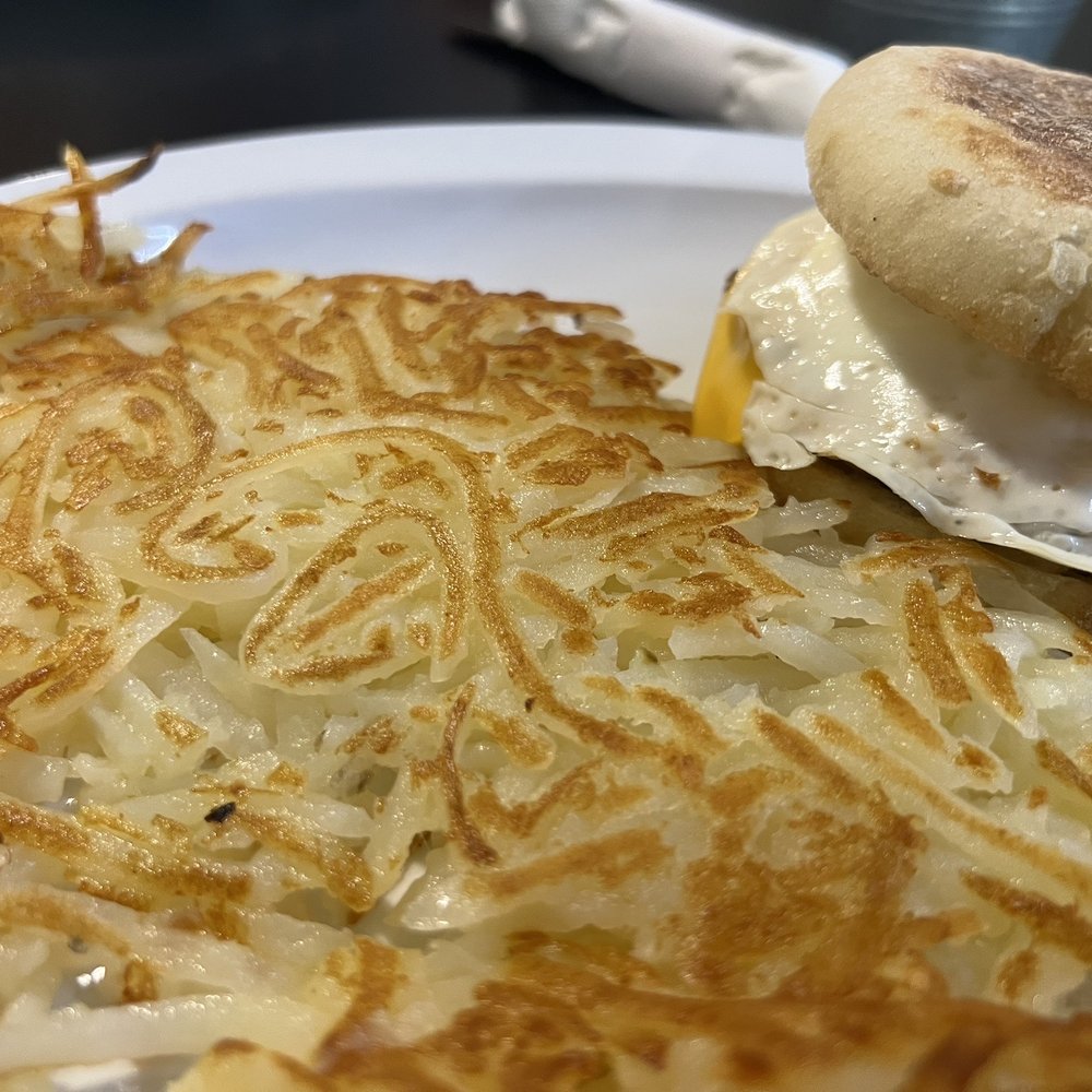 Mom's Restaurant & Pub - Tons of crispy hashbrowns! This is one of the Senior Specials: Egg, Sausage & Cheese Muffin ($5.99) - Breakfast & Brunch Near Me - Colfax, Wisconsin Mom's Restaurant & Pub - Tons of crispy hashbrowns! This is one of the Senior Specials: Egg, Sausage & Cheese Muffin ($5.99) - Breakfast & Brunch Near Me - Colfax, Wisconsin