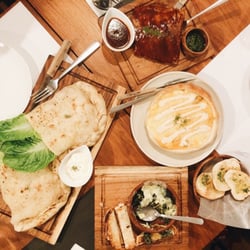 Tus' Clay Pots & Skillets - Dinner spread good for four!