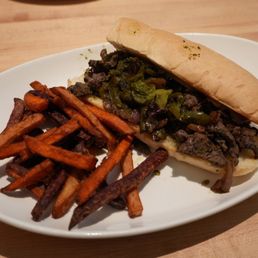Brazilian Steak Sandwich.