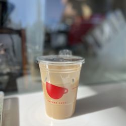 Coffee Code Espresso Bar - peanut butter cream top