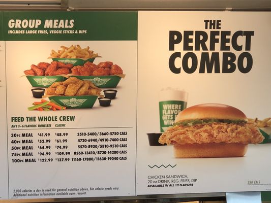 Menu photo 2 Wingstop Westminster, CA