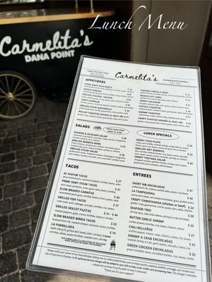Menu photo 3 Carmelita’s - Dana Point Dana Point, CA Menu photo 3 Carmelita’s - Dana Point Dana Point, CA