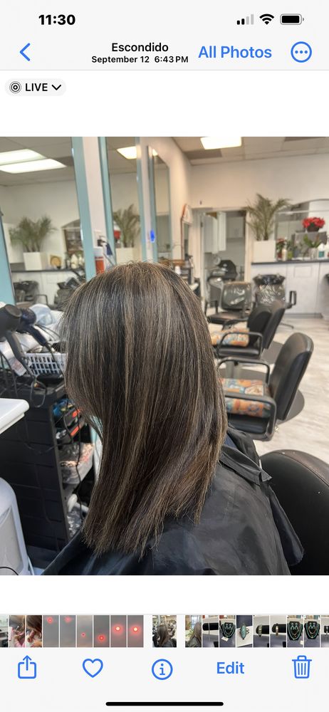 Sweet P's Hair Salon Logo