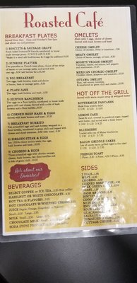 Menu photo 5 Roasted Cafe Ottawa, KS