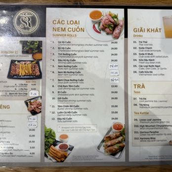 Nem By Summer Rolls - Menu from May 2026 - Vietnamese Near Me - San Gabriel, California