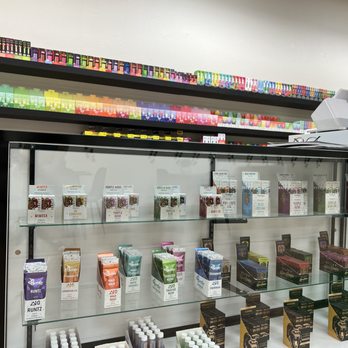 Vape Cafe - a variety of vape products on display - Coffee & Tea Near Me - Valrico, Florida