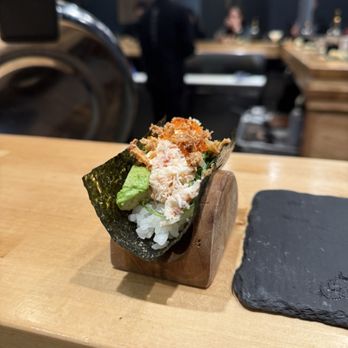 Sugo Hand Roll Bar - Signature Snow Crab - Sushi Bars Near Me - Seattle, Washington Sugo Hand Roll Bar - Signature Snow Crab - Sushi Bars Near Me - Seattle, Washington