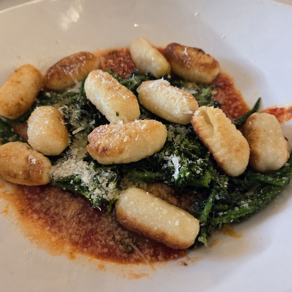 The Depot Restaurant - Ricotta Gnocchi with broccoli - Italian Near Me - Sonoma, California The Depot Restaurant - Ricotta Gnocchi with broccoli - Italian Near Me - Sonoma, California