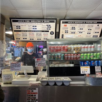 Jack's Fish Spot - Order at counter - Seafood Markets Near Me - Seattle, Washington Jack's Fish Spot - Order at counter - Seafood Markets Near Me - Seattle, Washington